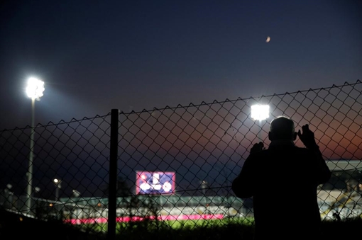 CĐV Anh khốn khổ theo dõi trận đấu giữa Anh và Croatia