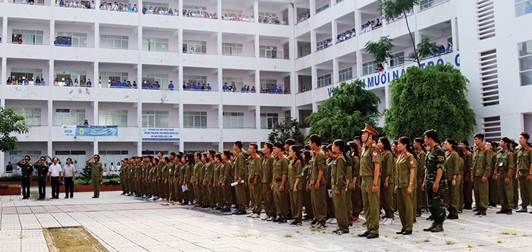 Đại học Kiên Giang chú trọng đào tạo Giáo dục quốc phòng–an ninh cho sinh viên
