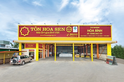 Tập đoàn Hoa Sen tạo đột phá với dòng sản phẩm tôn siêu bền Hoa Sen Gold