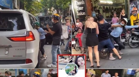 Điều tra vụ đánh ghen liên quan đến tài xế xe sang Lexus LX 570