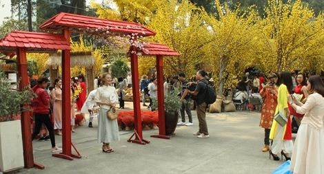 Lan tỏa văn hóa Việt tại Lễ hội Tết Việt