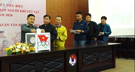 Bầu chọn vận động viên tiêu biểu 2020