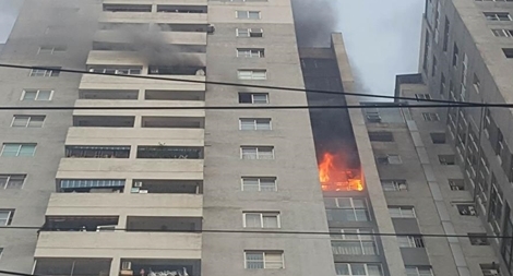 Cháy chung cư 23 tầng ở Hà Nội, hàng trăm người hoảng loạn tháo chạy
