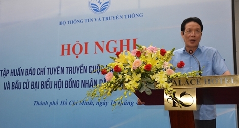 Báo chí cần tăng thời lượng tin/bài về bầu cử Quốc hội và HĐND các cấp