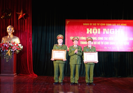 Tổng kết công tác Đảng và công tác kiểm tra, giám sát trong Đảng bộ Bộ Tư lệnh CSCĐ