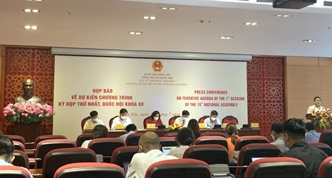 Kỳ họp thứ nhất, Quốc hội khóa XV tập trung kiện toàn nhân sự Nhà nước