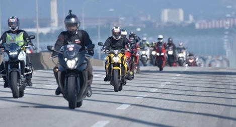 Hàng trăm xe phân khối lớn hội tụ trong hành trình “Honda Asian Journey”