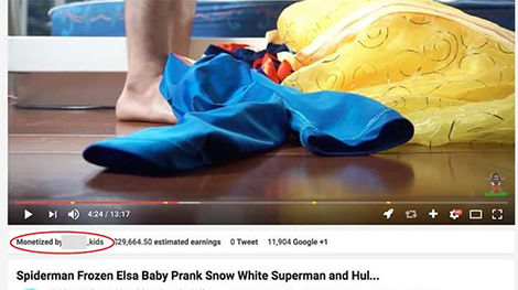 Sẽ xử lý  người tạo clip phản cảm trên YouTube