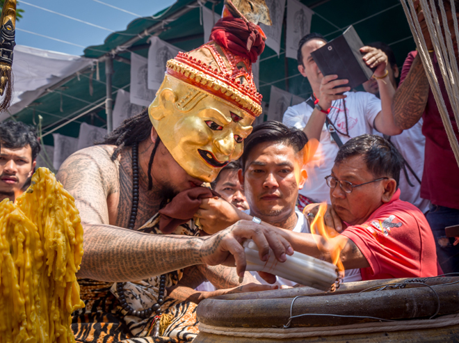 Xăm phép Thái Lan Thần Rahoo  Xăm phép thái lan hiệu nghiệm tốt nhất