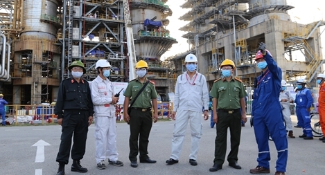 Tích cực tham gia quá trình bảo dưỡng Nhà máy lọc dầu Dung Quất