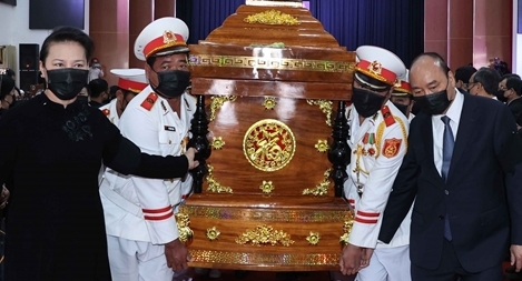 Cử hành trọng thể Lễ truy điệu, Lễ an táng nguyên Phó Thủ tướng Chính phủ Trương Vĩnh Trọng