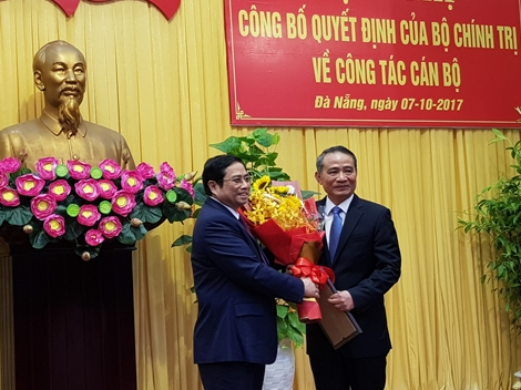 Ông Trương Quang Nghĩa được phân công làm Bí thư Đà Nẵng