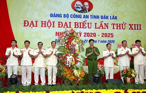 Đại hội đại biểu Đảng bộ Công an Đắk Lắk lần thứ XIII, nhiệm kỳ 2020-2025