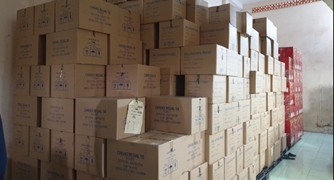 Kho rượu ngoại trị giá 7 tỷ đồng không hóa đơn chứng từ