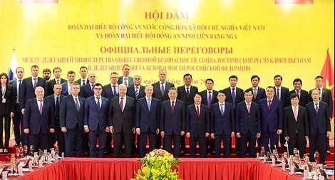 Việt Nam – Liên bang Nga thắt chặt hợp tác trong lĩnh vực an ninh