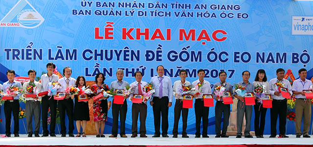 Khai mạc triển lãm gốm Óc Eo Nam Bộ lần thứ I năm 2017