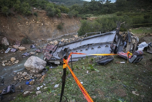 Tunisia: Xe bus lao xuống vách núi, 24 người thiệt mạng