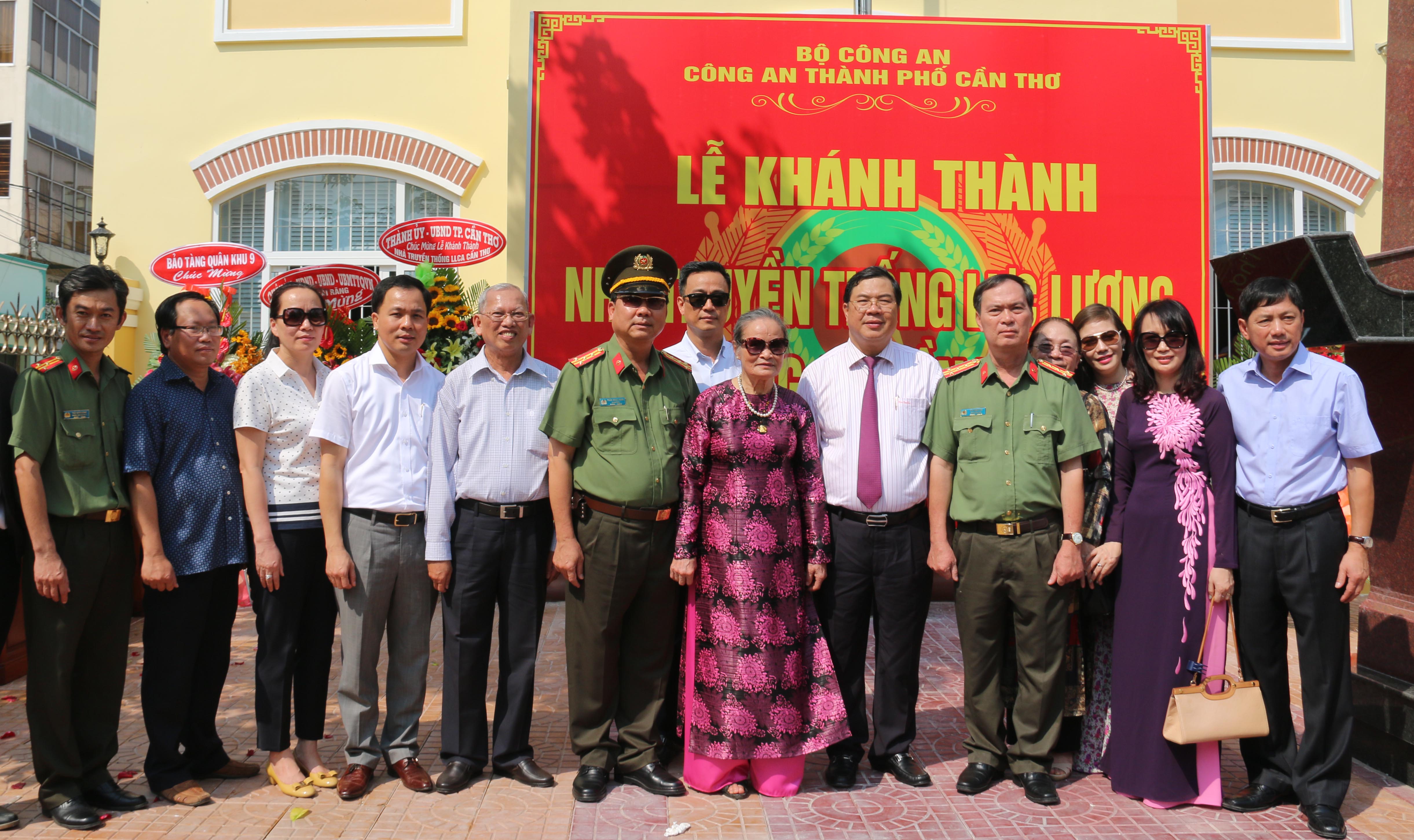 Khánh thành “Nhà truyền thống lực lượng Công an Cần Thơ”