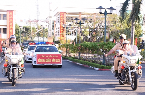 Công an Tiền Giang chủ động tấn công trấn áp tội phạm, đảm bảo ANTT dịp Tết nguyên đán