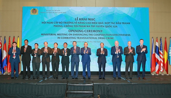 Tuyên bố chung Hội nghị cấp Bộ trưởng về hợp tác đấu tranh phòng, chống ma tuý