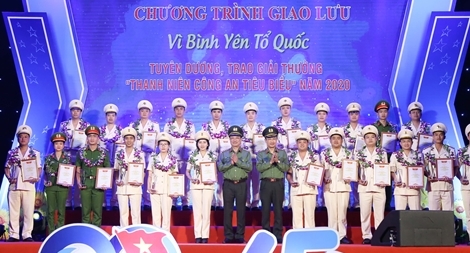 Tuyên dương 23 Thanh niên Công an tiêu biểu năm 2020