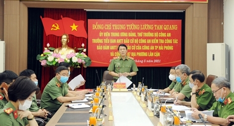 Đảm bảo tốt ANTT phục vụ thành công bầu cử Quốc hội và HĐND các cấp